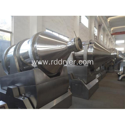 Granulated sugar two dimensional mixer